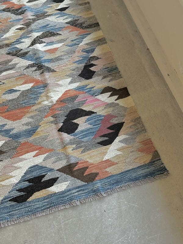 Kilim teppe 147x192cm Multi - Bilde 3