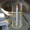Glasslykt kronelys d12 h29