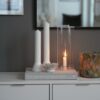 Glasslykt kronelys d12 h29 - Bilde 3