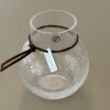 Glassvase rund h10 - klar m/bobler - Bilde 2