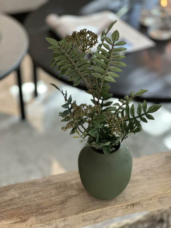 Kyoto vase small - Forest Green