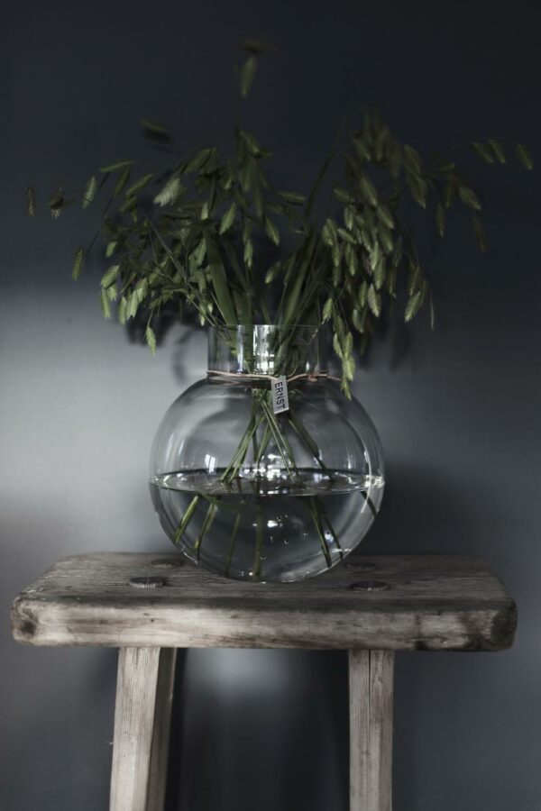 Glassvase rett h59 - klar - Bilde 2