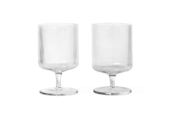 Ripple Vinglass - Set of 2 - Bilde 2