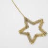 Stjerne ornament, messing - Bilde 3