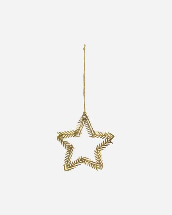 Stjerne ornament, messing - Bilde 4