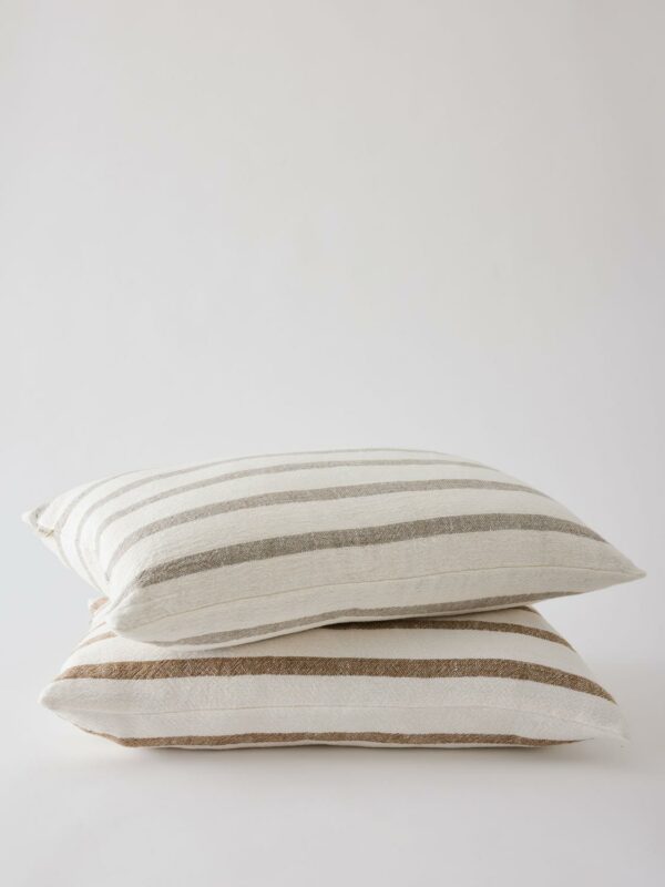 Gaston putetrekk 50x50 Hazelnut stripe - Bilde 2