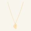 Fern Leaf smykke gull - Bilde 2