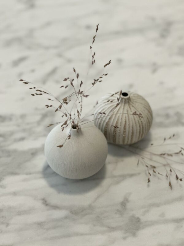 Bari vase small - hvit - Bilde 2