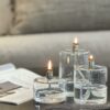 Oljelampe Cylinder small sølv - Bilde 3