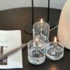 Oljelampe Cylinder small sølv - Bilde 4