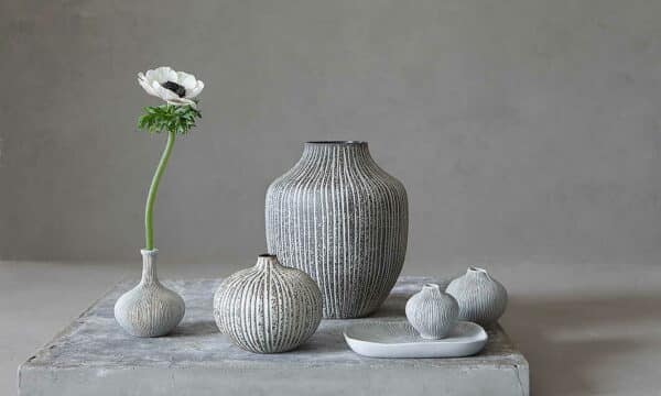 Kyoto vase - Stonestripe brun - Bilde 2