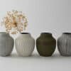 Kyoto vase small - Grey - Bilde 4