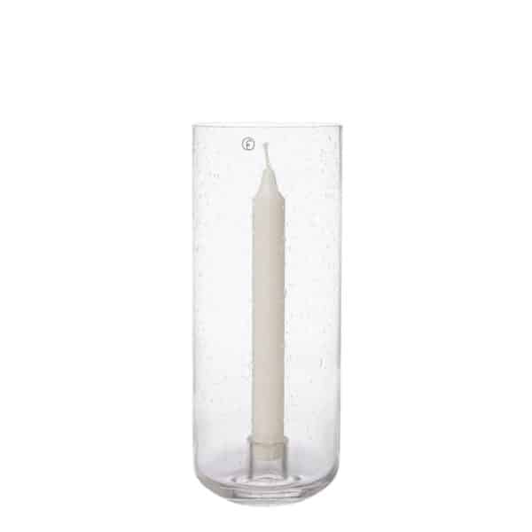 Lysestake i glass