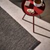 Sam 70x150, Black/Walnut-Linen warp
