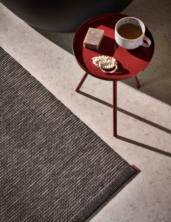 Sam 70x150, Black/Walnut-Linen warp