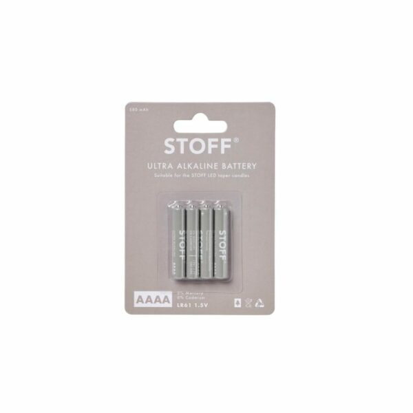 STOFF AAAA Battery, 4pk