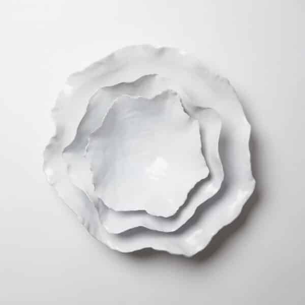 Claire hvitt fat, medium - Bilde 2