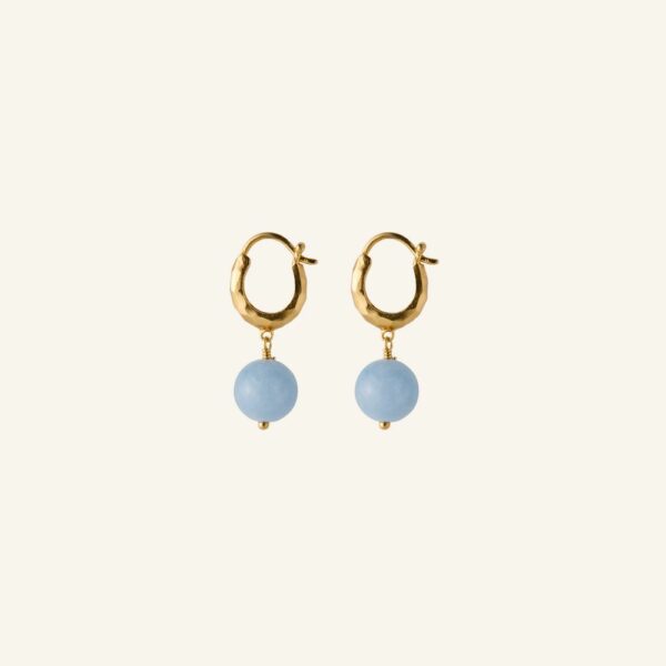 Blue sky earrings gull - Bilde 2