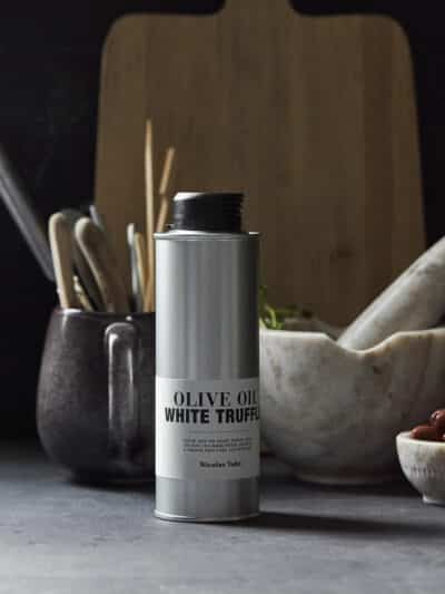 Virgin olive oil truffle