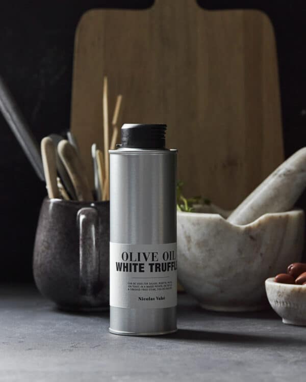 Virgin olive oil truffle