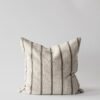 Melvin putetrekk 50x50cm, Taupe stripe
