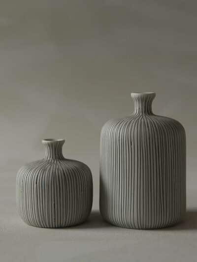 New Bottle vase medium - Grey