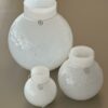 Glassvase h25 - hvit - Bilde 3