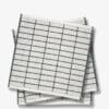 Tile stone towel 3pk Black/Off-White - Bilde 2