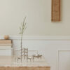 Vase til lysestake chrome - Bilde 2