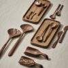 Teak salt skje - Bilde 2