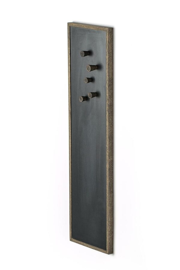 Notice board 69,5 x19cm - mørk eik
