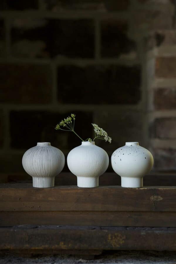 Cecilia vase - hvit