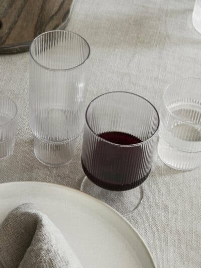 Ripple Small glass, 4pk