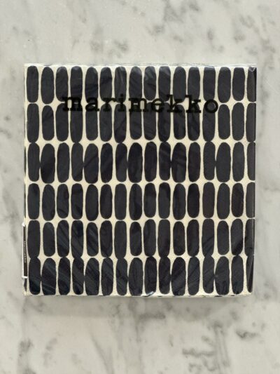 Servietter ALKU linen black