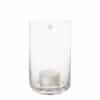 Lysestake i glass telys h15