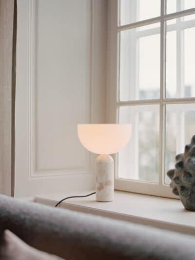 Kizu Kunis Breccia marmor bordlampe. Small