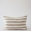Gaston putetrekk 50x50 Hazelnut stripe