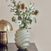 Desert vase, light grey
