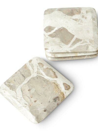 4pk marmor coasters