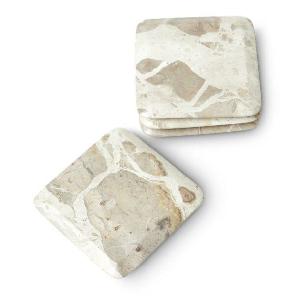 4pk marmor coasters