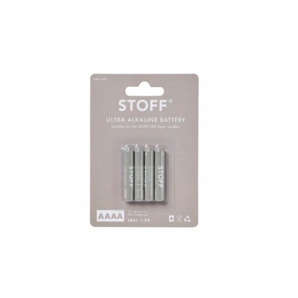 STOFF AAAA Battery, 4pk