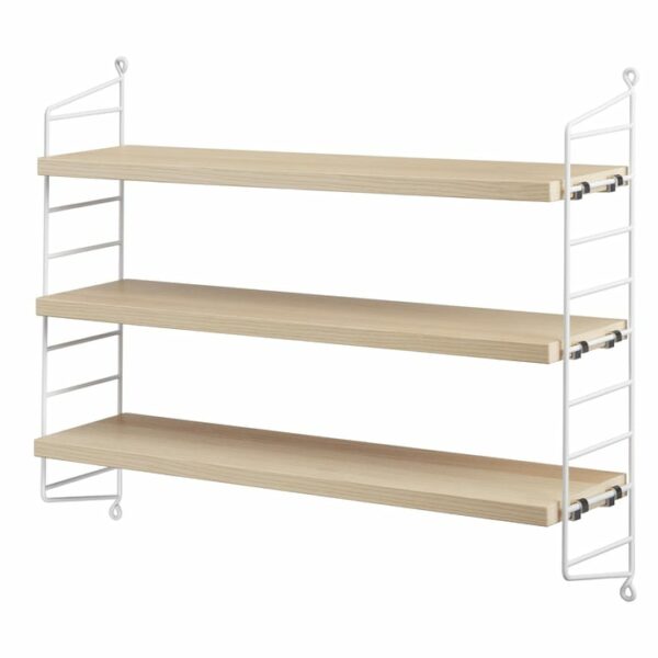 String Pocket, Hvit/Ask - Bilde 2