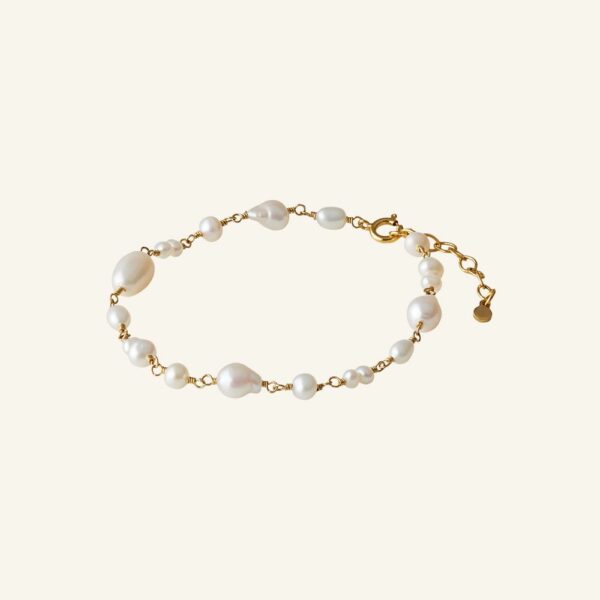 White dreams armbånd gull - Bilde 2