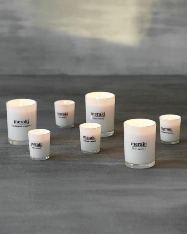 Meraki duftlys White tea & Ginger h6,7 d5,5 - Bilde 2