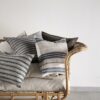 Carla putetrekk 50x50 Denim stripe - Bilde 2