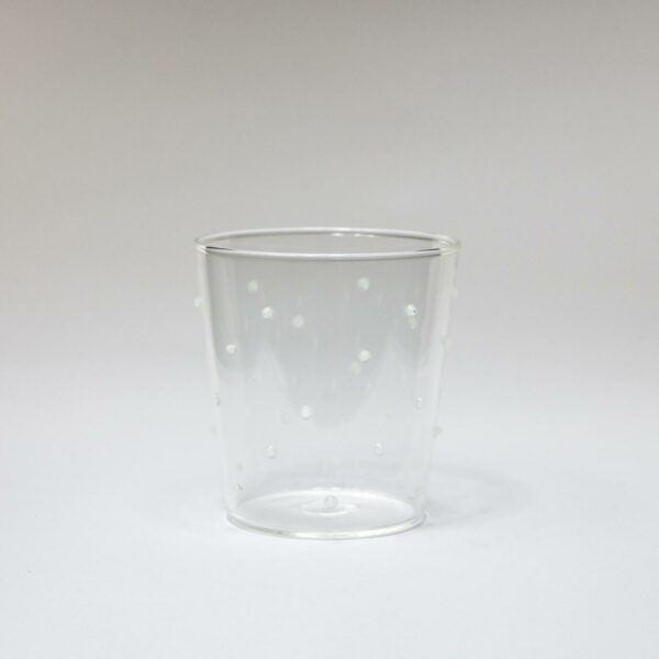 Venezia glass m/ hvite prikker - Bilde 2