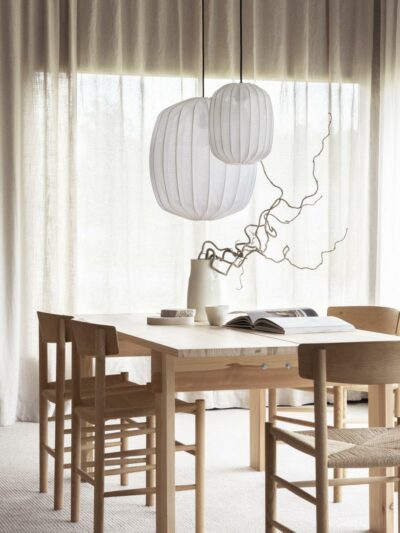 Prisma linen white, 25cm