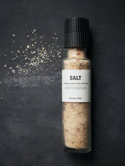 Salt, Garlic & Red Pepper